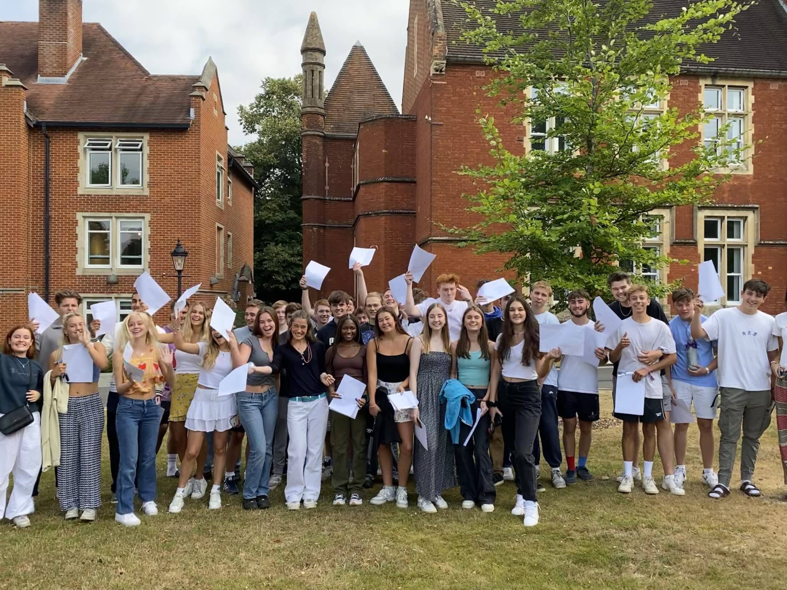 Top Marks on Alevel Results Day Epsom College